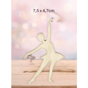 Baletnica 5 7,5cm, baletnica 7,5cm, sklejka 3mm